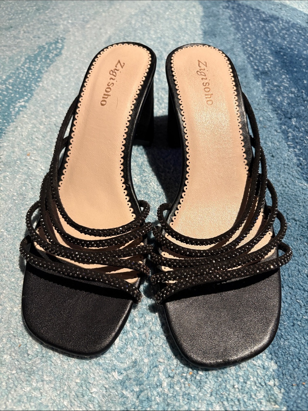 Zigi Soho Katya Dressy Sandals, Sz 10